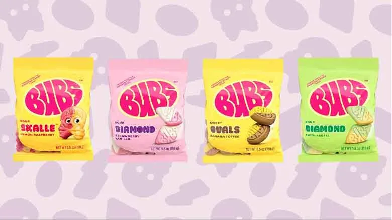 Bubs Candy Packages